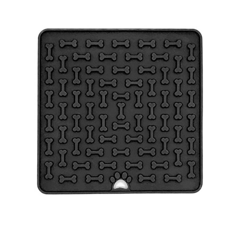 Dog Licking Mat - Silicone Slow Feeder for Anxiety Relief